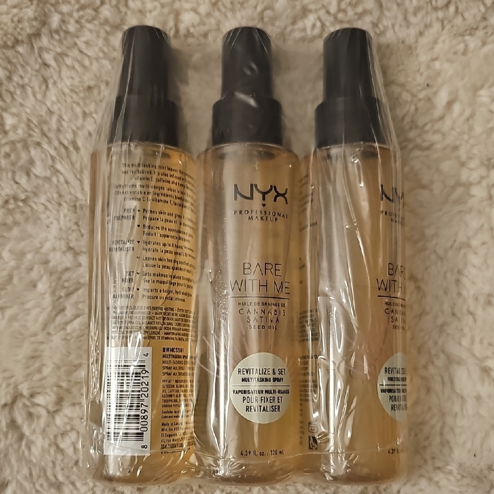 NYX PROFESSIONAL MAKEUP Bare With Me Cannabis Sativa Seed Oil Multitasking Prime